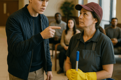 Spoiled Millionaire’s Son Insults Cleaner—But Her Secret Floors Him