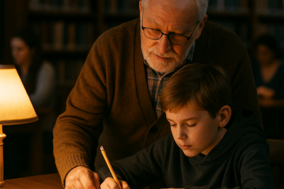 My name’s Harold. I’m 72. Widower for six years now. No kids. Just me, my second-hand recliner, and the smell of old books that I keep too many of. Retired English teacher. I used to give homework. Now I just give overdue fines to myself at the library.