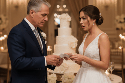 At her wedding, my stepdaughter passed me by, chose her dad for the father-daughter dance, thanked him in her speech, and didn’t acknowledge me even once. I stayed silent through the whole thing. Later, after the cake was gone and the guests had left, she walked over, smiled, and gave me the bill….