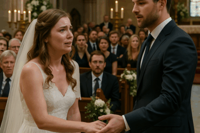 Tears Fell at the Altar—Then a Stranger Stood Up and Said, “I’ll Marry You”