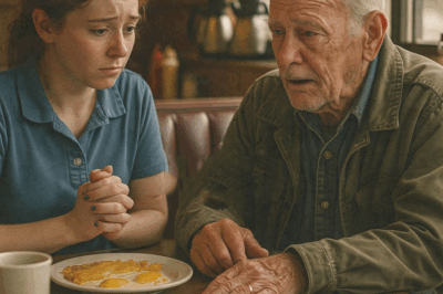 The man in the wrinkled army jacket ordered two breakfasts every Saturday, then spent an hour talking to an empty chair.