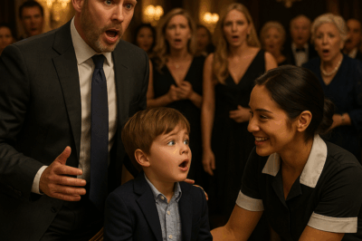 “Whoever Makes My Son Speak Will Marry Me!”—Then the Maid Walked In