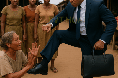 He Kicked A Poor Beggar In The Market, Unaware She’s The Mother He’s Been Looking For Over Years