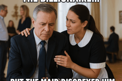 “Don’t Touch Me!” Said the Billionaire — But the Maid Ignored Him and Broke His Walls Forever