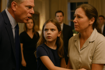 “He Fired the Cleaner… But His Daughter’s Words Left Him Frozen”