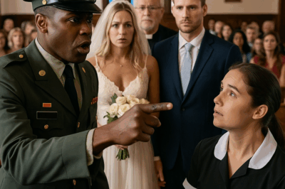 They Laughed at the Maid During the Wedding — But Everything Changed When a Soldier Walked In
