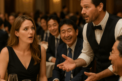 At Dinner, None Understood the Billionaire CEO—Until He Spoke Japanese