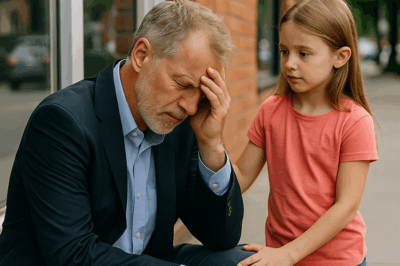 “Millionaire Wept on the Sidewalk — The Answer Came From a Little Girl”