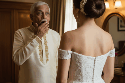 At 65, a man remarried his friend’s young daughter: but on the first wedding night, while taking off her wedding dress, he saw something terrible