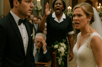 “Don’t Marry Her!”—The Black Maid’s Shout Froze the Groom at the Altar