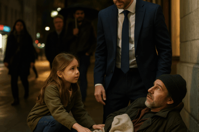 “Daddy, Why Is He Sleeping Here?—And the Billionaire Took Him Home”