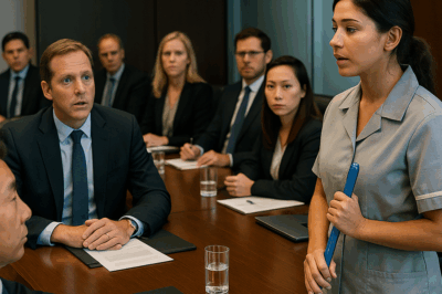 “CEO Panicked Searching for Translator—Until the Cleaner Spoke Up”