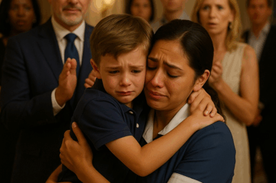 The Millionaire’s Son Bit the Maid—Her Reaction Shocked Everyone