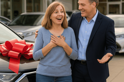 “Woman Humiliated and Kicked Out of Car Dealership — Next Day, Her Husband’s Bold Move Leaves Everyone Stunned!”