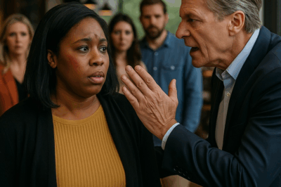 “Rich man slapped her in public… until a millionaire woman spoke out”