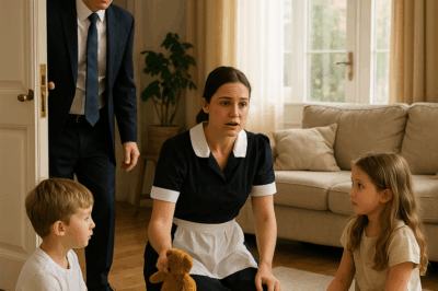 “Millionaire Stunned as Maid Plays a Dangerous Game with Kids”