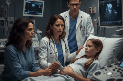 Daughter Complains of Stomach Pain After a Weekend With Stepdad — Doctor Sees the Ultrasound and Immediately Calls 911…