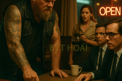 Courage in Leather: The Night a Biker Reminded a Diner What Strength Really Means