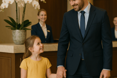 As a little girl in a yellow dress walks into a multinational corporation alone and declares, ‘I’m here to interview on behalf of my mom,’ no one can imagine what will unfold next