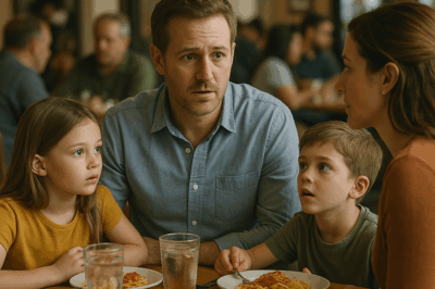 Millionaire CEO Secretly Took His Twins on a Blind Date Disguised as an Ordinary Man—What Happened at the Restaurant Shocked Everyone as the Children Exposed Their Father’s Hidden Past, Revealed the True Identity of the Mysterious Woman Across the Table, and Turned a Simple Dinner Into a Life-Changing Night That No One Could Have Predicted