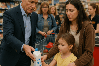 Millionaire saw poor mom return milk to daughter — then shocked all