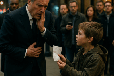 Homeless Boy Says He Cannot Read—Millionaire Crumbles at His Plea