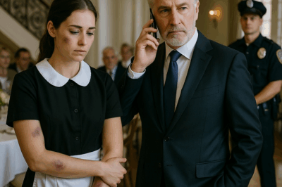 “Millionaire saw maid’s bruises—and uncovered a truth too dark”