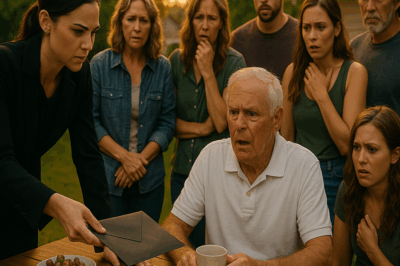My Dad Burst Out At Family Reunion “I’m Proud Of All My Children, Except The Loser” I Left … Then Returned With A Gift That Left The Whole Table Speechless.