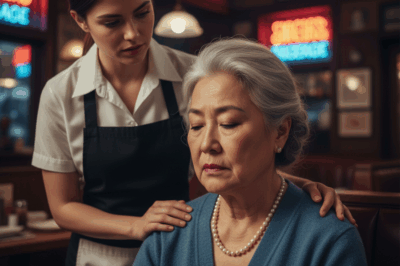 A waitress humiliated my widowed grandmother for leaving a “tiny” tip. Instead of yelling, I booked an expensive dinner and requested the same waitress. At the end of the meal, I handed her a thick envelope as her “tip.” When she opened it in front of me, the smile froze on her face.