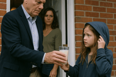 “Poor girl asked for milk—the millionaire’s reply shocked all”