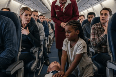 A Poor 12-year-old Black Girl Saved A Millionaire On A Plane… But What He Whispered Made Her Cry Out Loud…