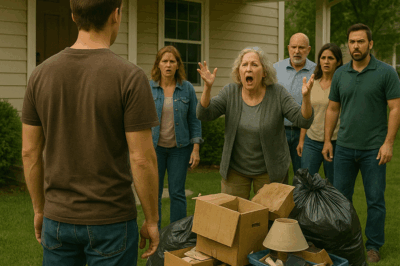 After Dad’s Funeral, They Threw My Things Out And Locked Me Out: “This House Is Ours!” I Stayed Silent—Until The Notary Shocked Everyone