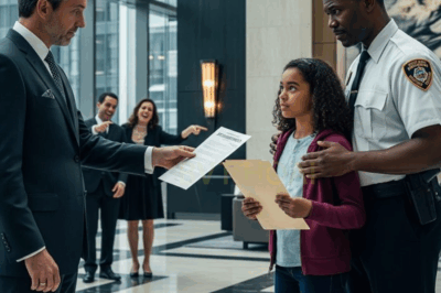 If your daughter can translate this contract, I will double your salary” – The billionaire said to the black gatekeeper, after a while he was shocked by the girl’s talent…