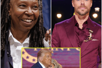 “Sit Down, Barbie!”—Whoopi Goldberg’s alleged on-air blast at Erika Kirk ignites chaos, but before she can fire back, Derek Hough steps in, slices the tension with one ice-cold truth, and flips the entire studio: cameras catch Erika frozen, Whoopi stunned, producers scrambling, and an audience rising to its feet for the man who dared to call out unfairness and demand respect. Was this a meltdown, a setup, or a masterclass in live-TV courage? Hear Hough’s exact line, watch the micro-gestures everyone missed, and decide who actually won the moment before the uncensored clip disappears. Click now—before the narrative hardens without you.