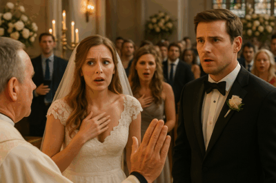 The wedding was flawless—until the priest spoke shocking words