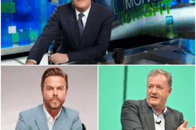 LIVE-TV SHOCK: Piers Morgan sneers “You’re living off old dance shows”—then Derek Hough leans in, palms flat, and detonates six words that stop the room cold: “But passion never goes out of style.” Cameras keep rolling, producers hold their breath, the audience freezes, and the host blinks—once—before silence swallows the set. Was this the moment a “nostalgia act” became a manifesto, a career rebirth, or the most surgical clapback of 2025? Hear the exact cadence, see the micro-gesture everyone missed, and decide whether Hough just ended the argument about relevance with a single line. Click before the uncut clip disappears.