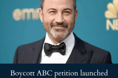 ABC IN CRISIS ⚡ Furious fans of Jimmy Kimmel Live! have ERUPTED — launching a massive petition and threatening a nationwide BOYCOTT unless the late-night host is immediately brought back.
