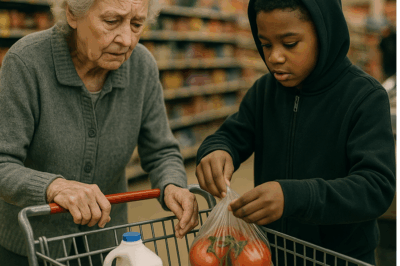 I never thought pushing an empty shopping cart down the aisles of Walmart would change not just my life, but a whole town.