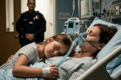 A little girl ran to the police, crying: “Please follow me home, my mom can’t breathe!” They found the woman near death, her oxygen tank empty. As the mother whispered a final goodbye to her daughter, the veteran officer grabbed his radio, his voice cracking as he said: “Forget the ambulance. I need everyone here. Now.”…