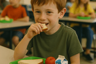 I never thought an old steelworker like me would find the most heartbreaking silence not in the factory, but in a child’s empty lunchbox.