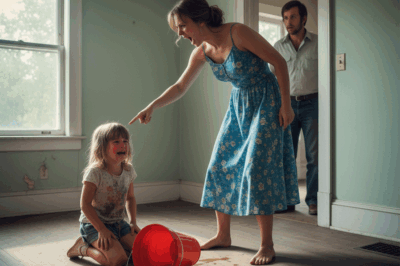 “I didn’t mean to!” Sophie wailed. “Please, my hand… it hurts so much.”