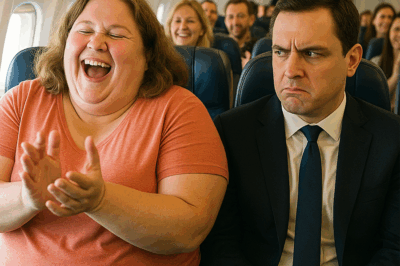 First-Class Passenger Judged the Woman Beside Him by Her Appearance — Then the Captain’s Announcement Made the Whole Cabin Applaud Her