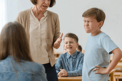 At first, I assumed he was merely interrupting class and refusing to draw attention, but when I realized the true cause, I was completely stunned.