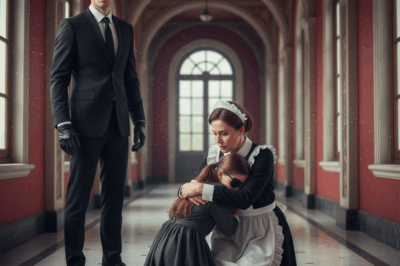 Millionaire SURPRISES EMPLOYEE Protecting His BLIND DAUGHTER… What You See Leaves You SPEECHLESS!… Handsome Magnate discovers employee protecting her blind daughter and can’t believe what she sees.