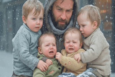 A bakery worker sees 4 ABANDONED CHILDREN in front of his bakery, BUT WHEN HE GETS CLOSER he sees…
