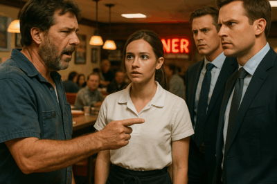 “Mechanic Dad Defends Waitress From Rich Bullies—Her Secret Stuns Him”