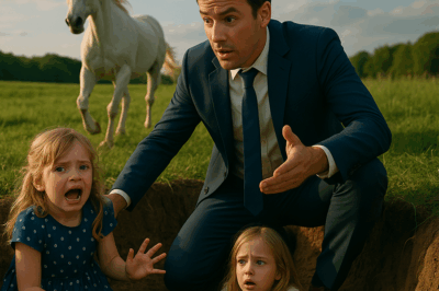 RICH MAN FORCELY BURIES HIS TWIN DAUGHTERS, but the HORSE saw everything and DOES SOMETHING… In a secluded countryside on a luxurious rural estate, two 5-year-old twin girls weep desperately while forced to remain buried up to their necks.