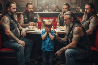 A kid came up to our biker table and asked: -Can you kill my stepdad for me?