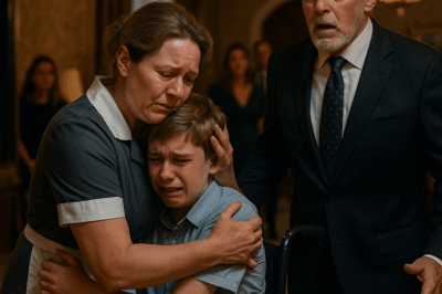 “Billionaire Found Maid Protecting His Disabled Son—Then Saw Truth”