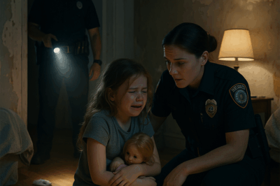 The little girl hugged the doll tightly and said, ‘She was just as scared as I was’ — when the police checked the room, the truth made everyone shudder…